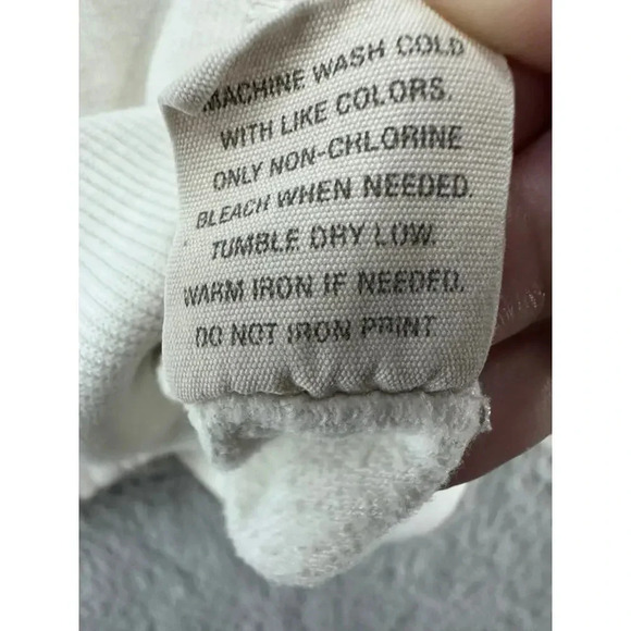 Ruehl‎ No. 925 Women's Full Zip Hoodie with Logo on Front White. - Picture 7 of 10